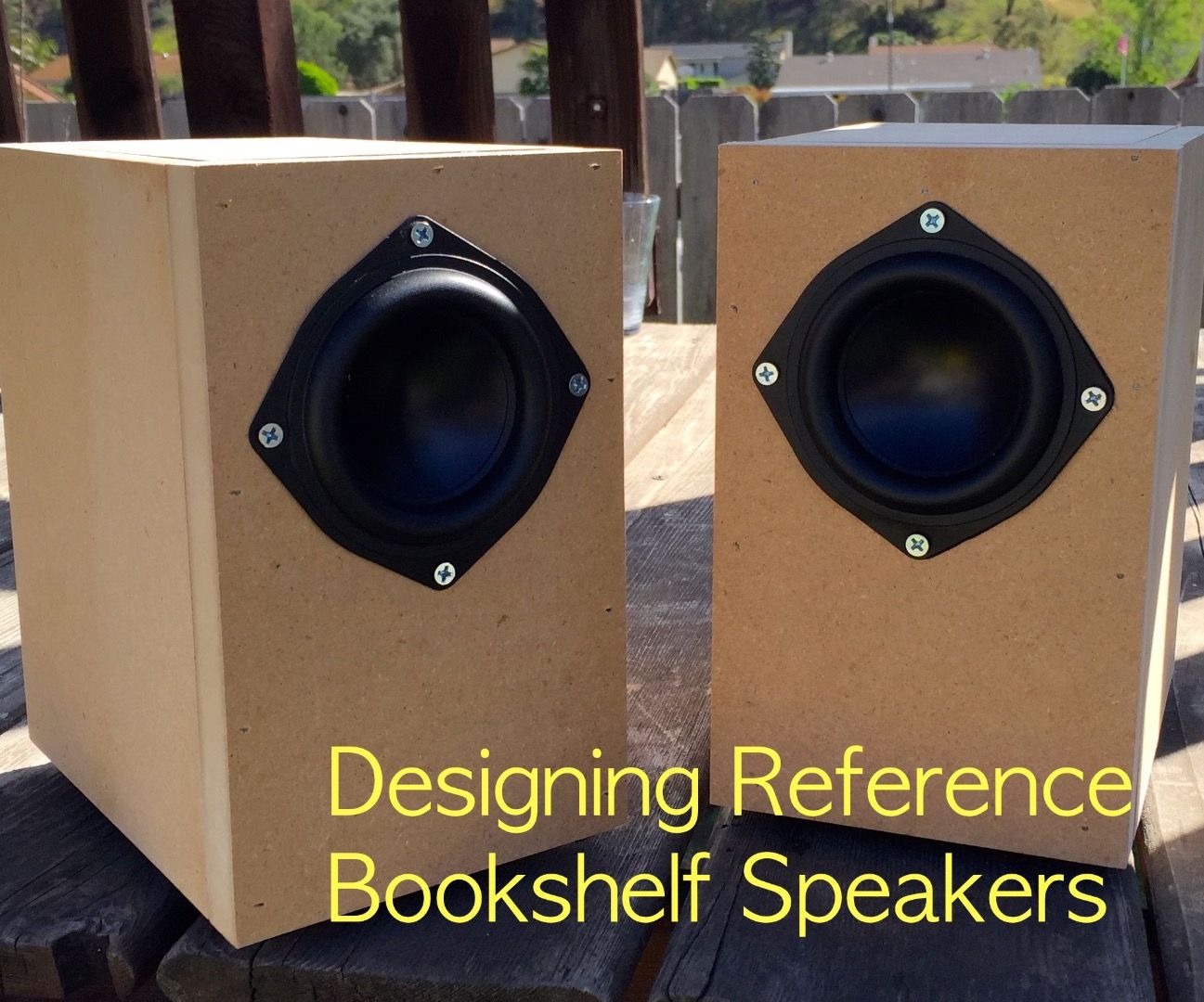 Design Your Own Reference Bookshelf Speakers