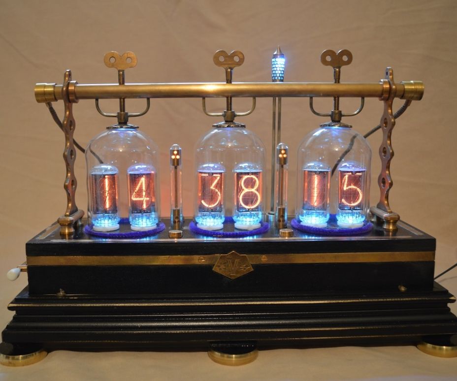 The Victorian Tantalus Nixie Clock