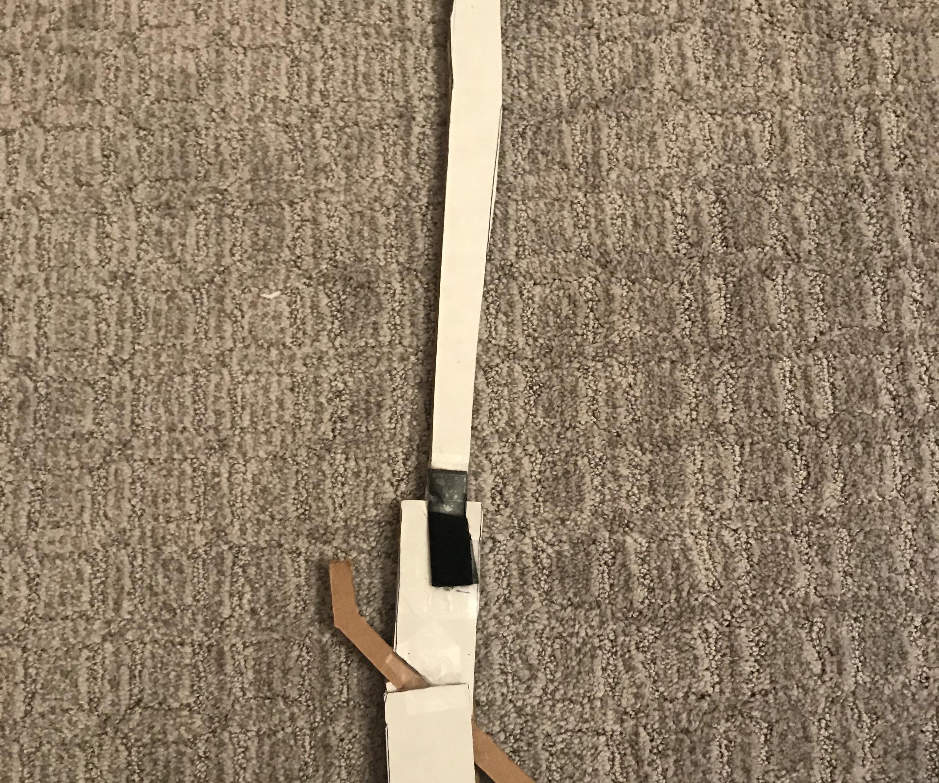 Easy Cardboard Darksaber From the Mandalorian