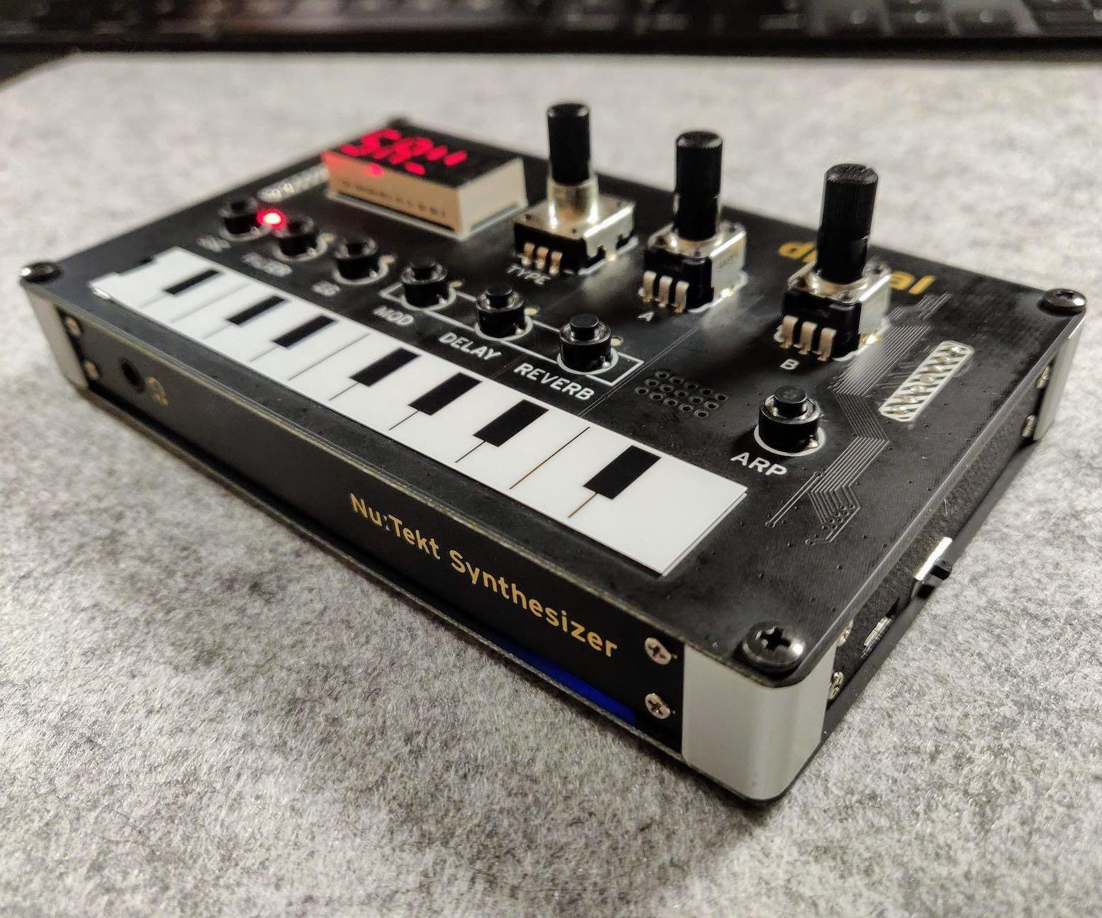 Internal Battery Mod for Korg NTS-1 Synth