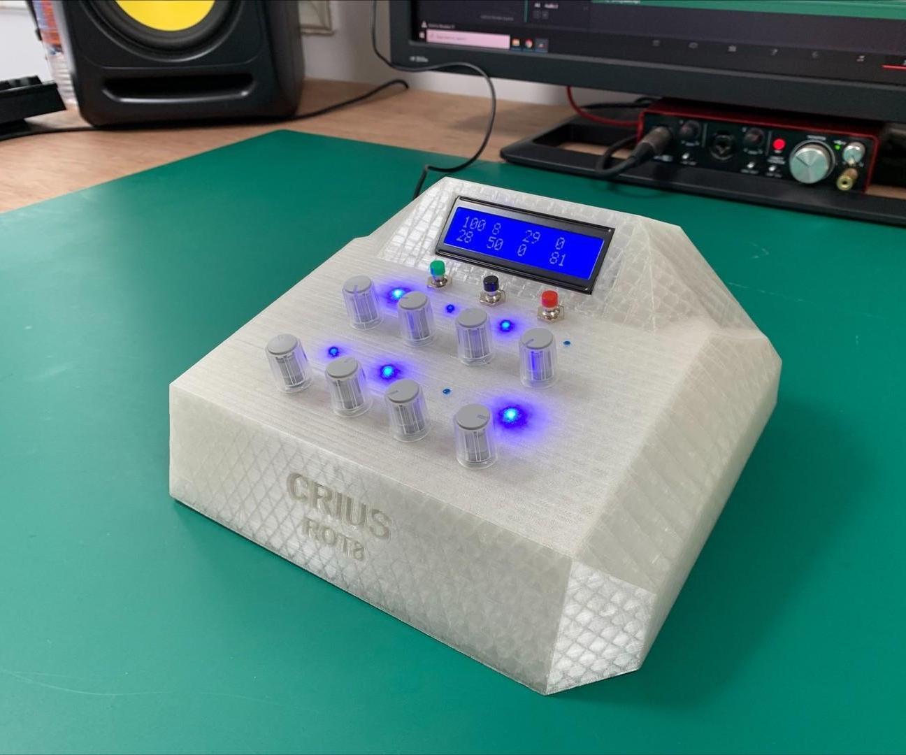 Crius ROT8 MIDI Controller  [ABLETON READY - Auto Mapping] Rev1.1 