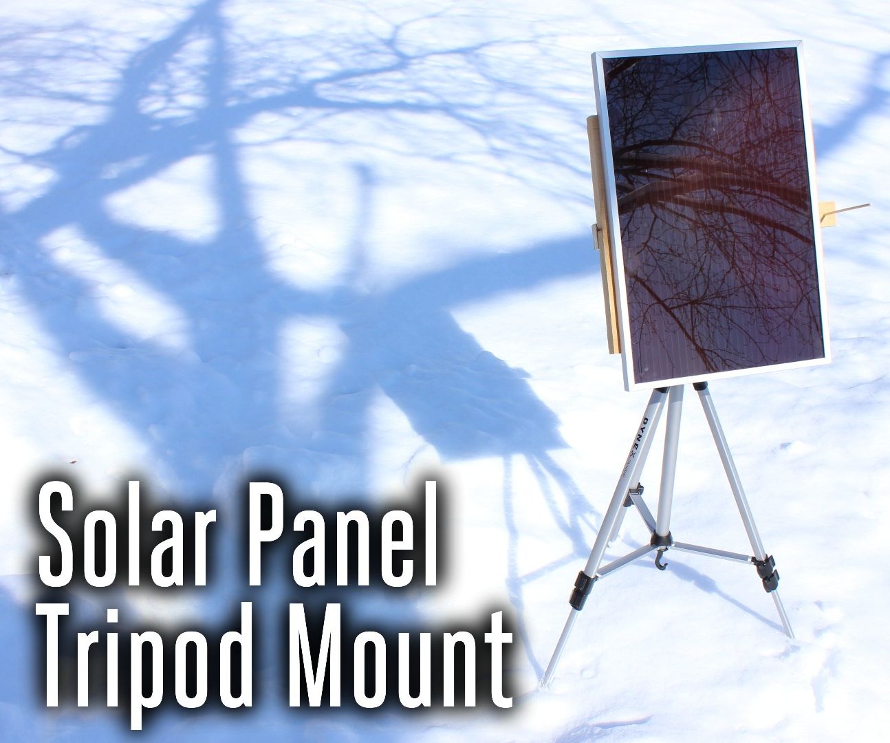 Solar Panel Tripod Mount