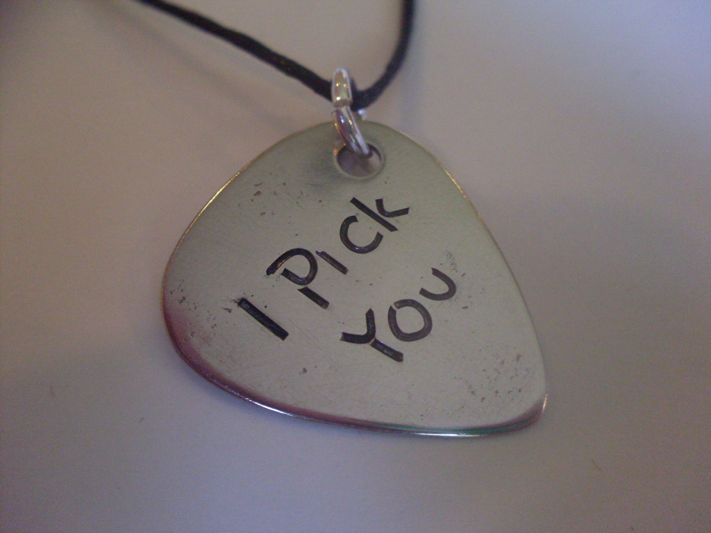 Guitar Pick Necklace