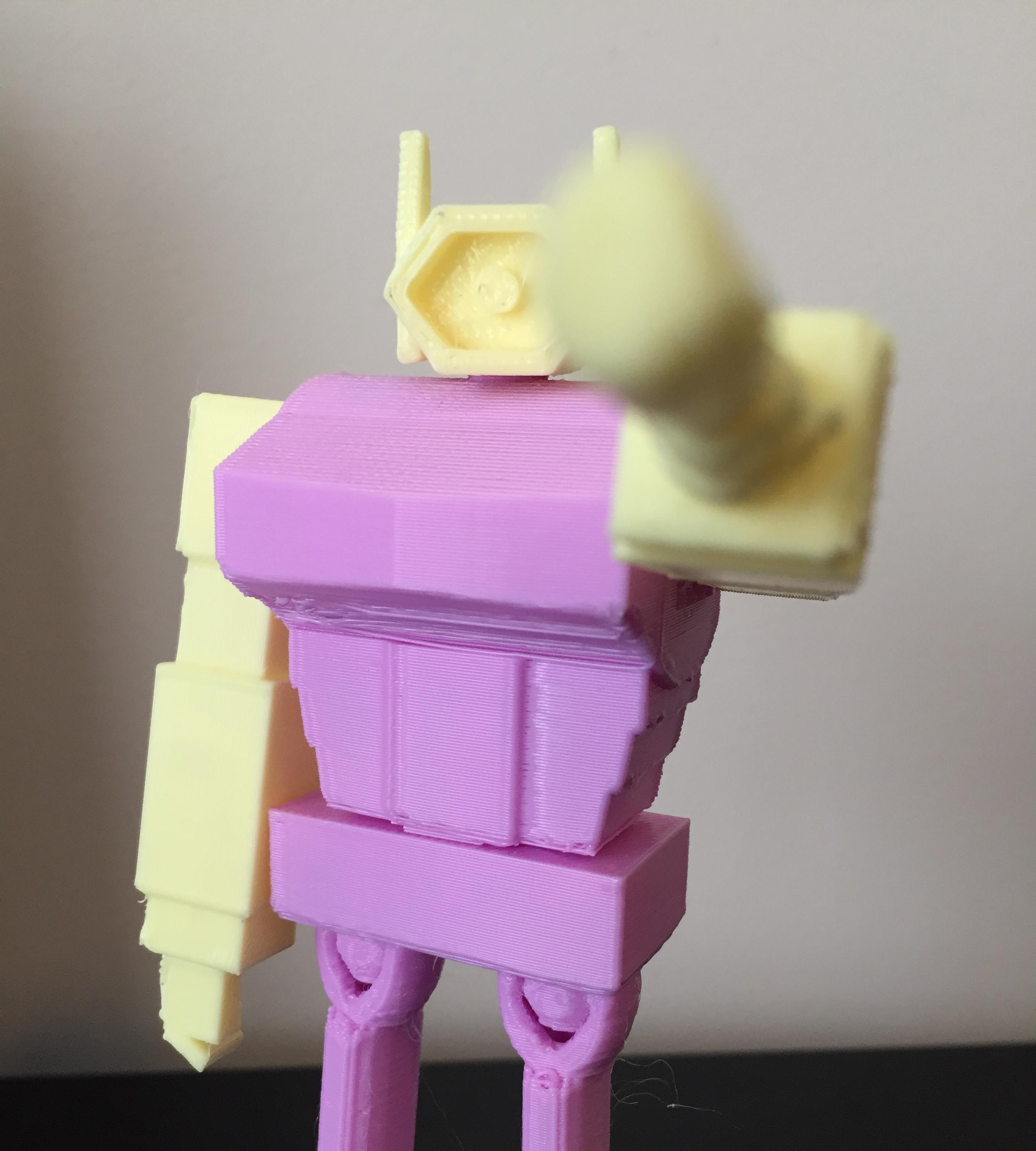 Transformers Shockwave Action Figure With 8 Points of Articulation 3D Print With TinkerCAD (can Not Transform)