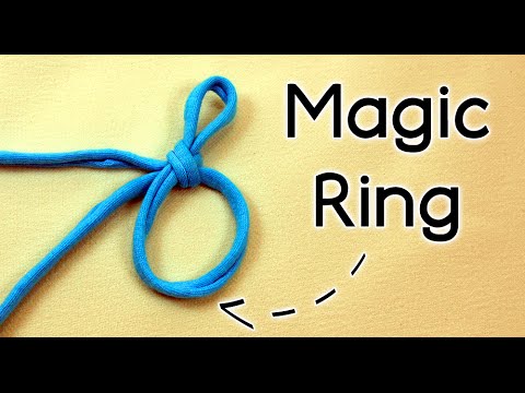 HOW TO CROCHET THE MAGIC RING (magic circle, adjustable ring or magic loop ) | Patrones Valhalla ENG
