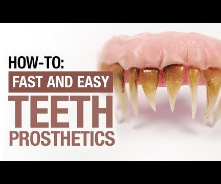 How To: Prosthetic Teeth - SFX Makeup Tutorial