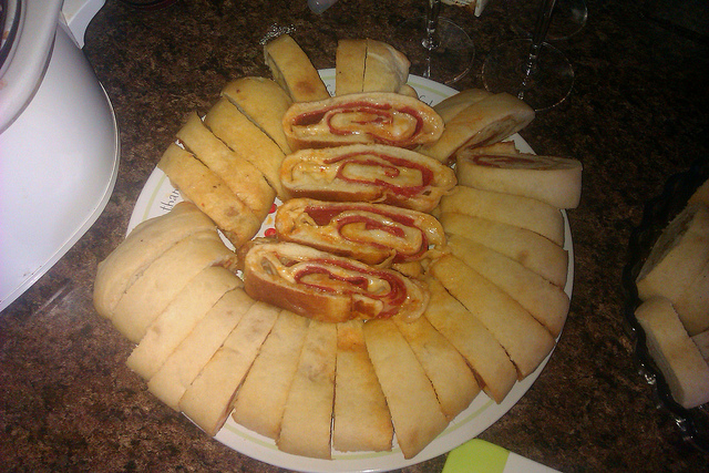 Cheese and Pepperoni bread