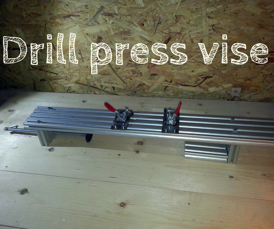 Drill press vise