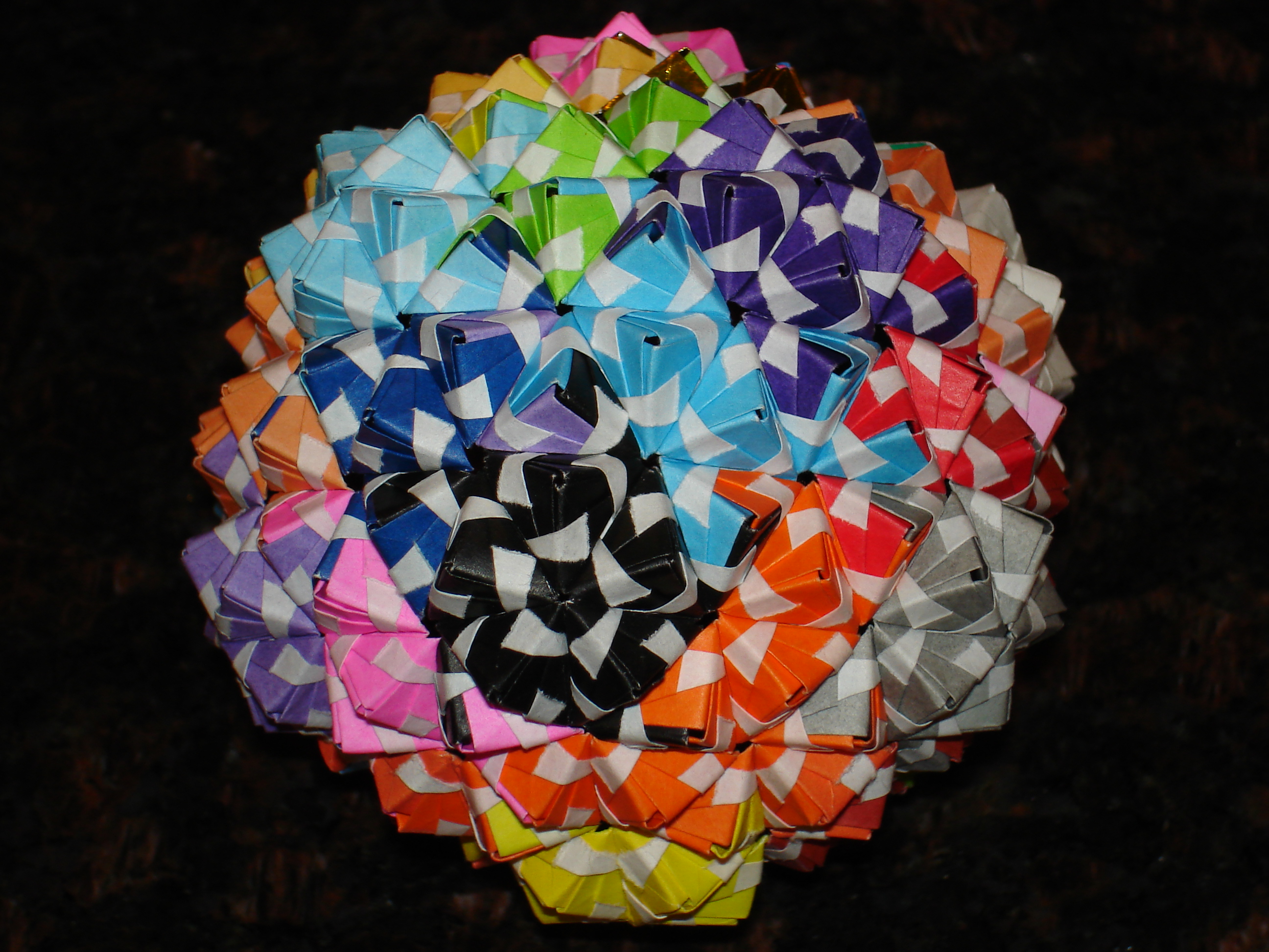 Modular Origami: Sonobe Polyhedra