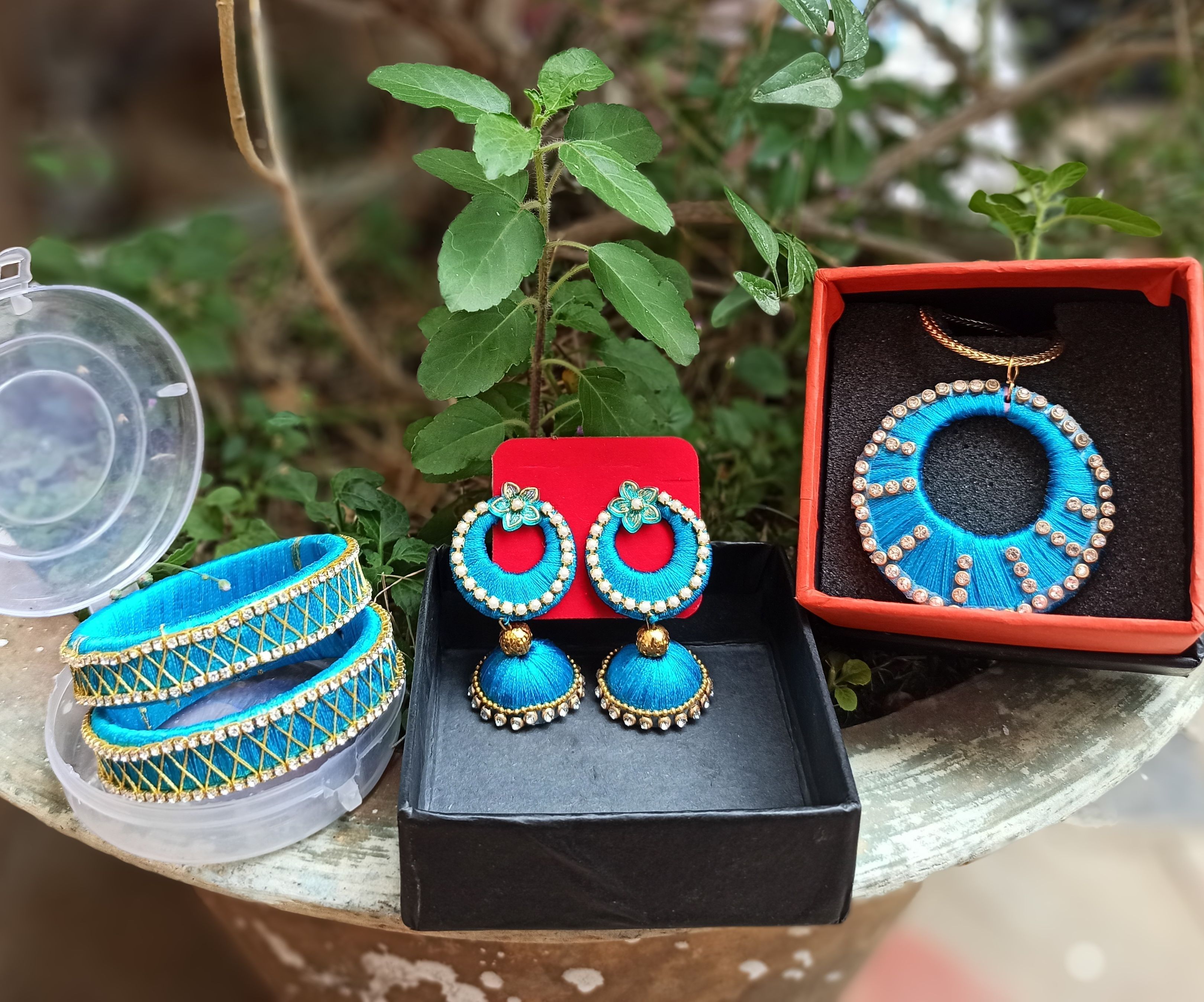 Silk Thread Jewelry 