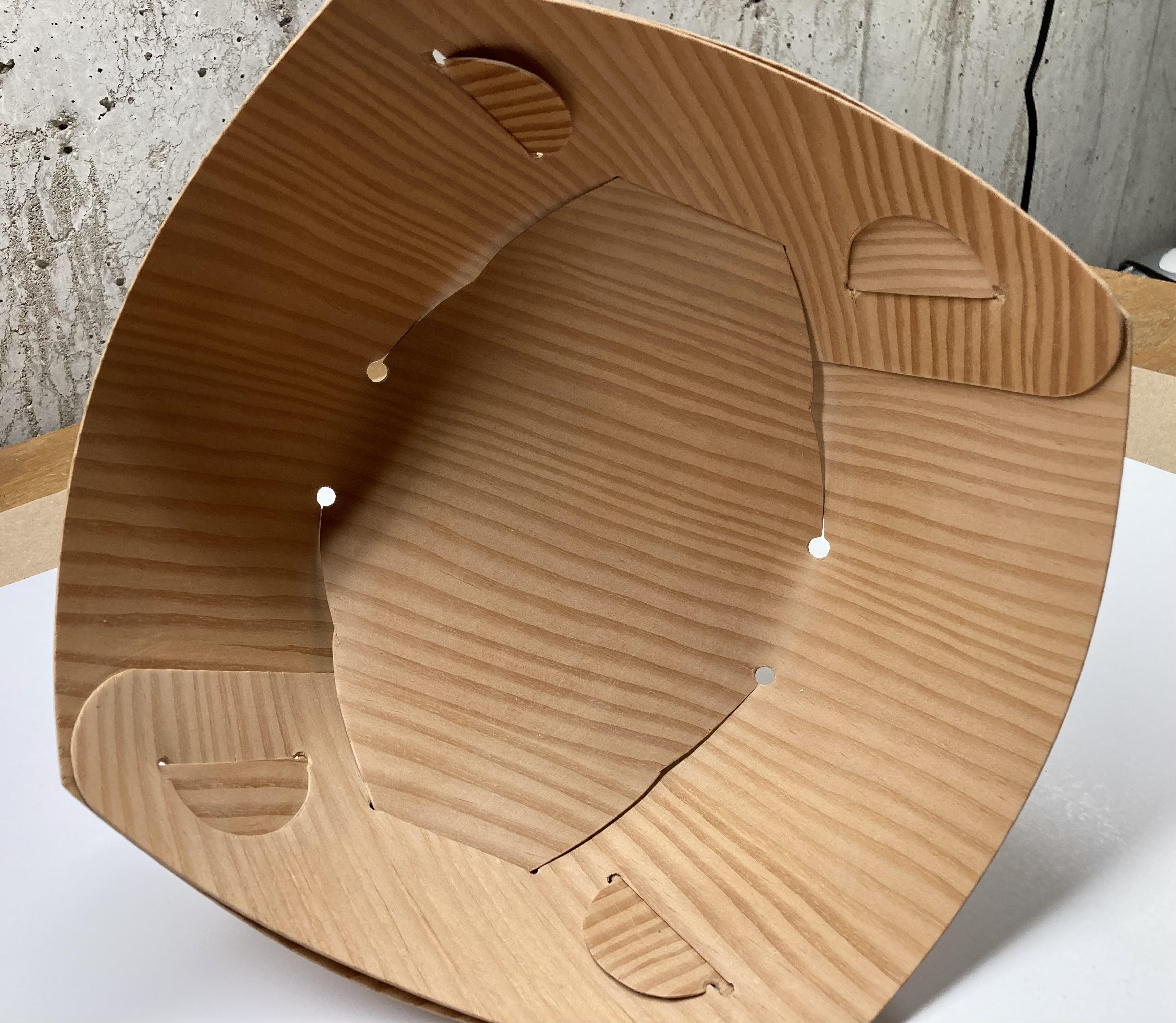 Folded Wooden Bowl