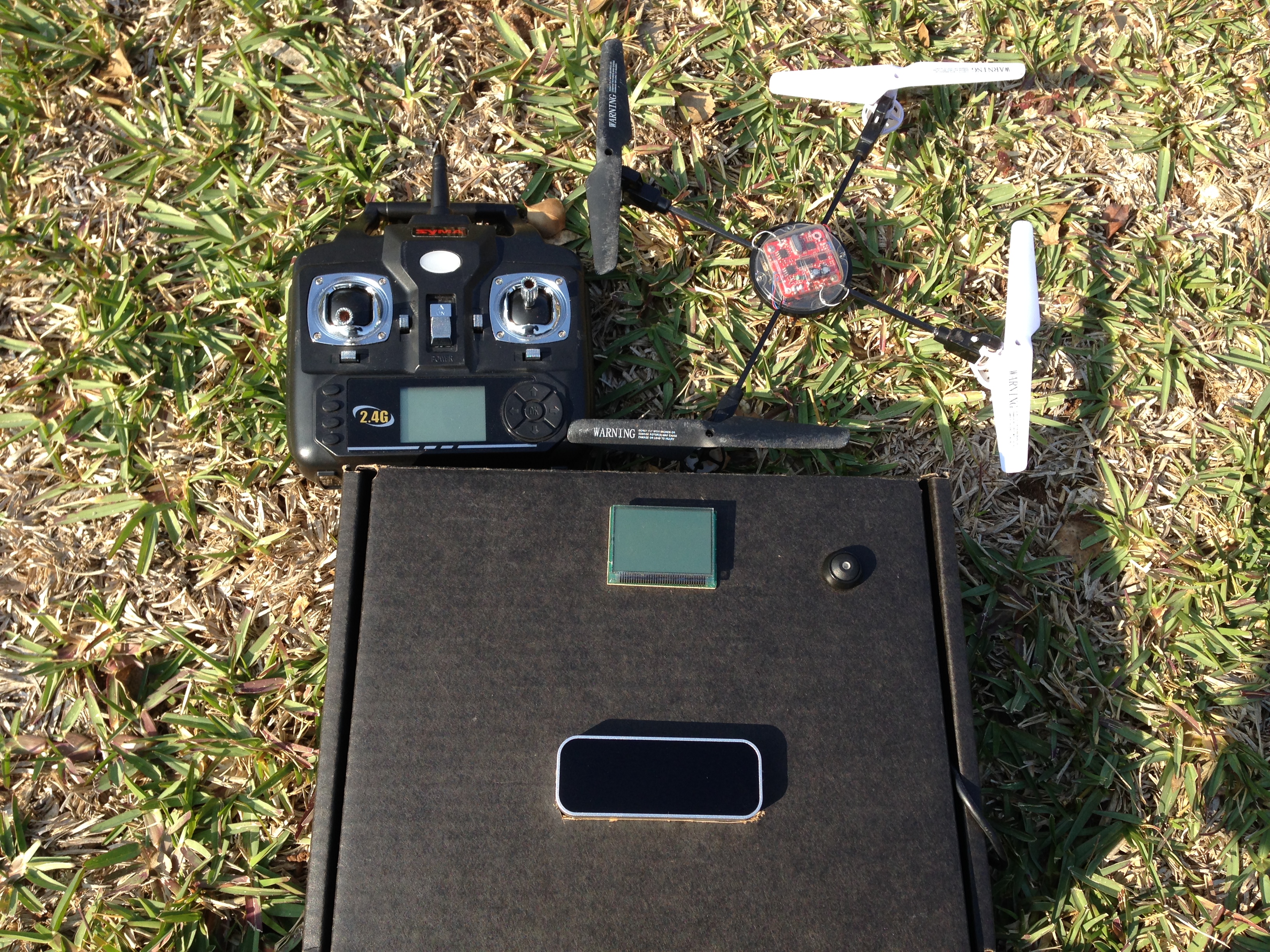 The LeapCopter ! (Leap motion to control Quad copter )