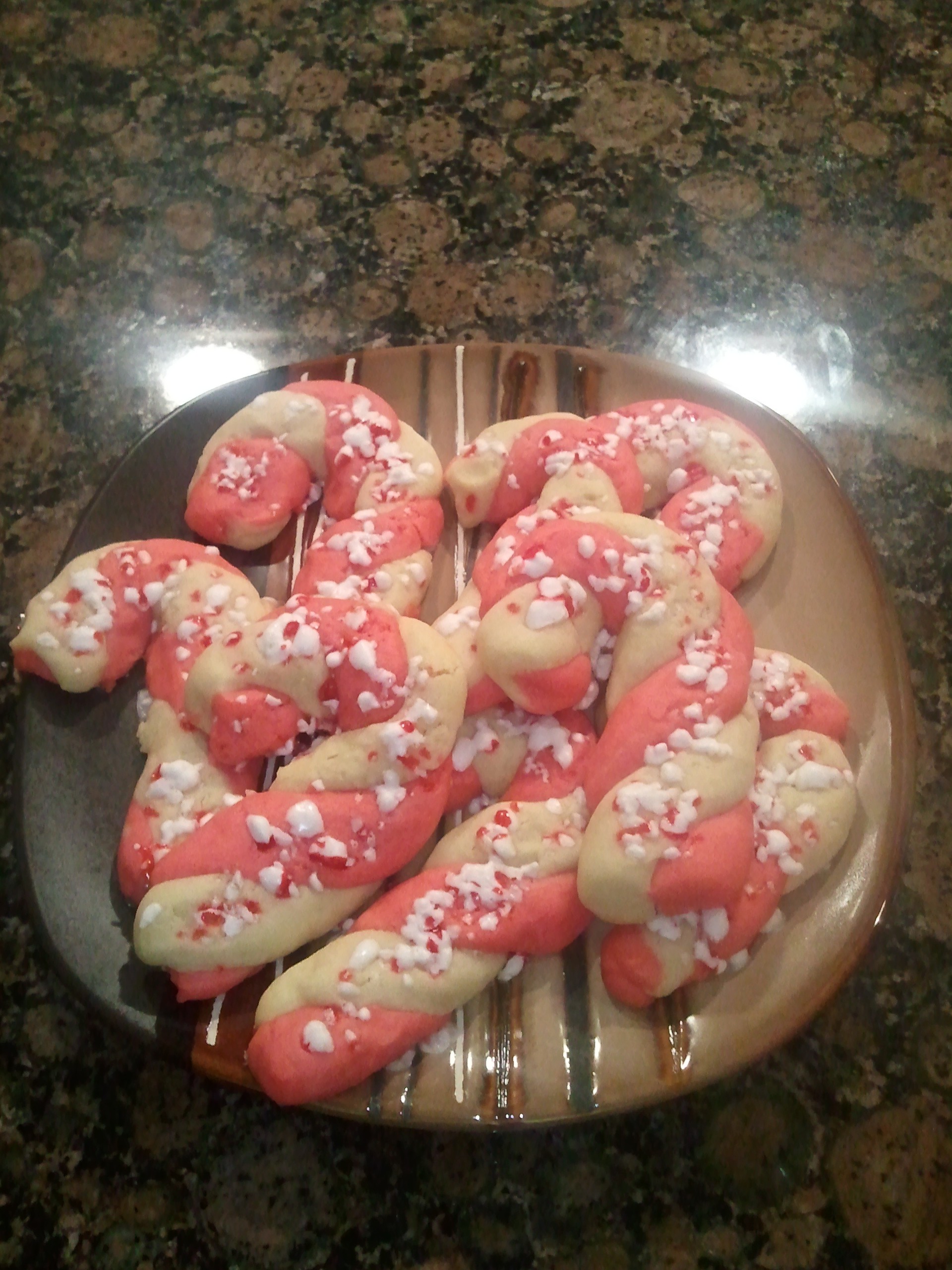 Christmas Candy Cane Cookies