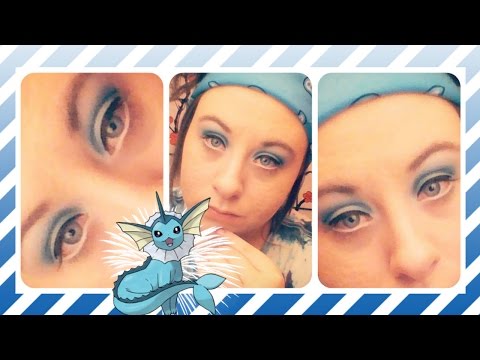 #134 - Vaporeon inspired makeup tutorial!