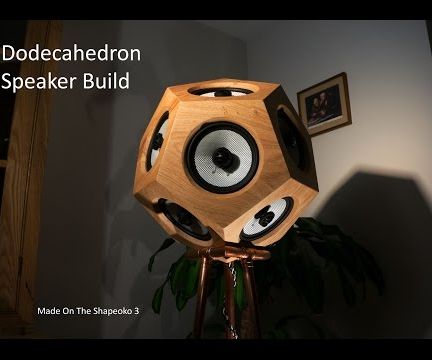 CNC Dodecahedron Speaker Build