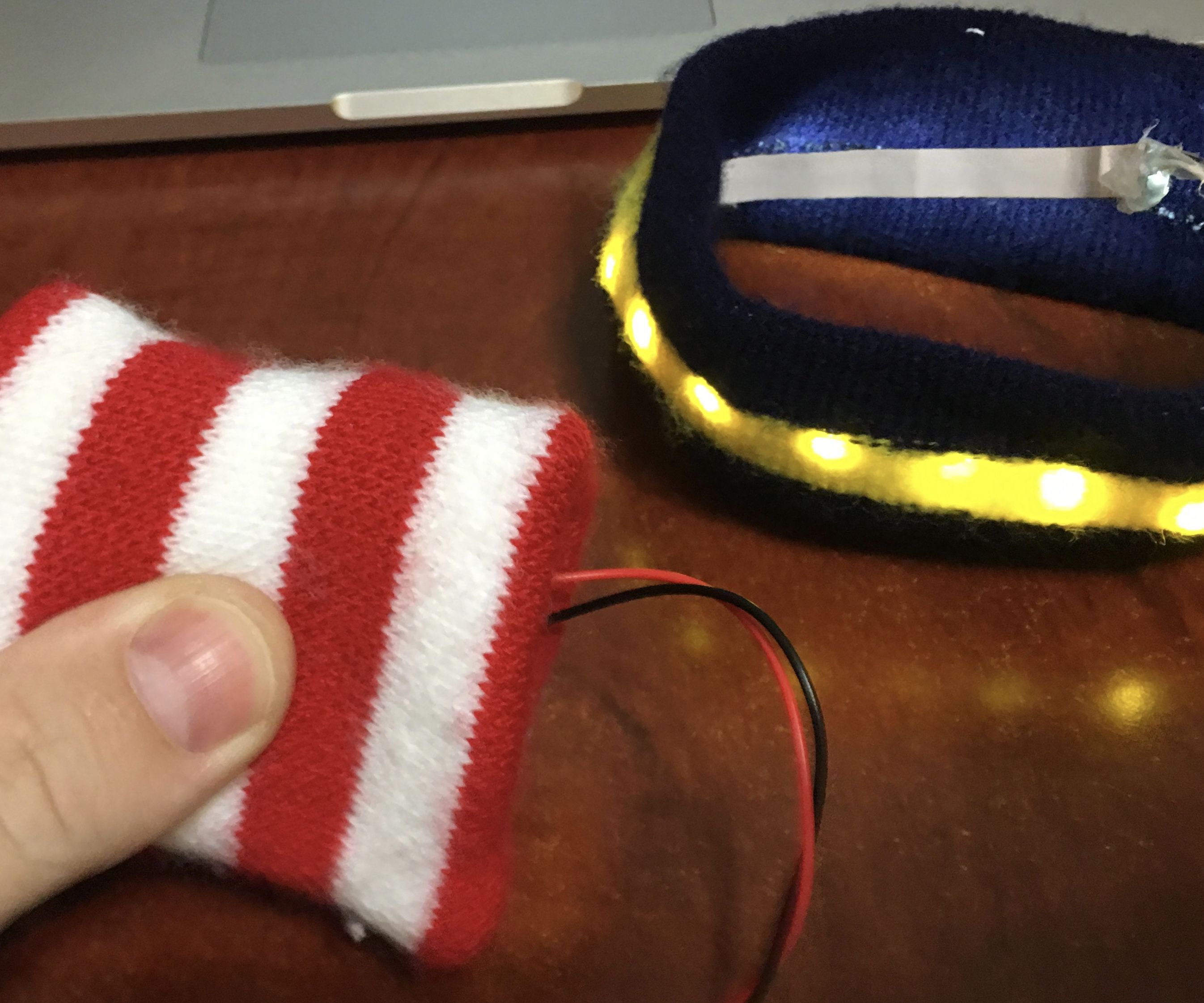 Making Band Practice Easier; a Wearable Count-in Device With a Pressure Switch