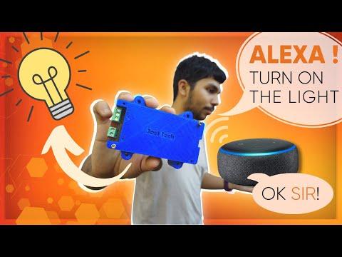 &ldquo;Voice Control your Home Appliances&rdquo; 🔊 | ⚡Build your own SMART ALEXA Device using ESP8266 🤖