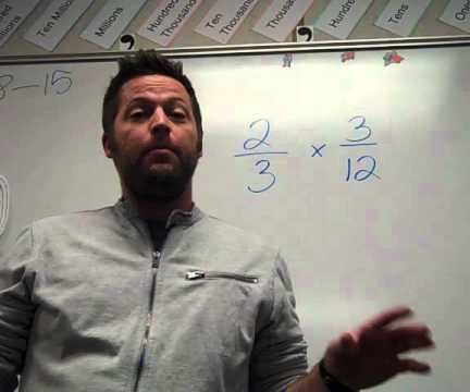 How to Multiply Fractions Made Easy With Mr. Wilson