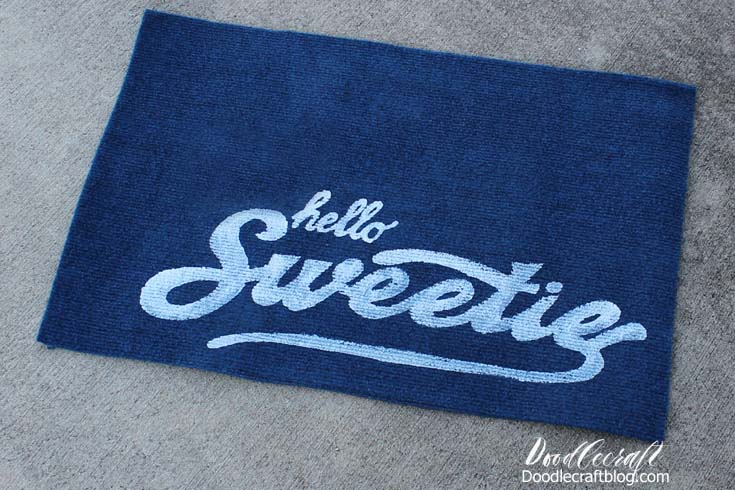 doctor who hello sweetie welcome mat front door porch river song matt smith 12 days of doctor who dw doodlecraft (19).JPG