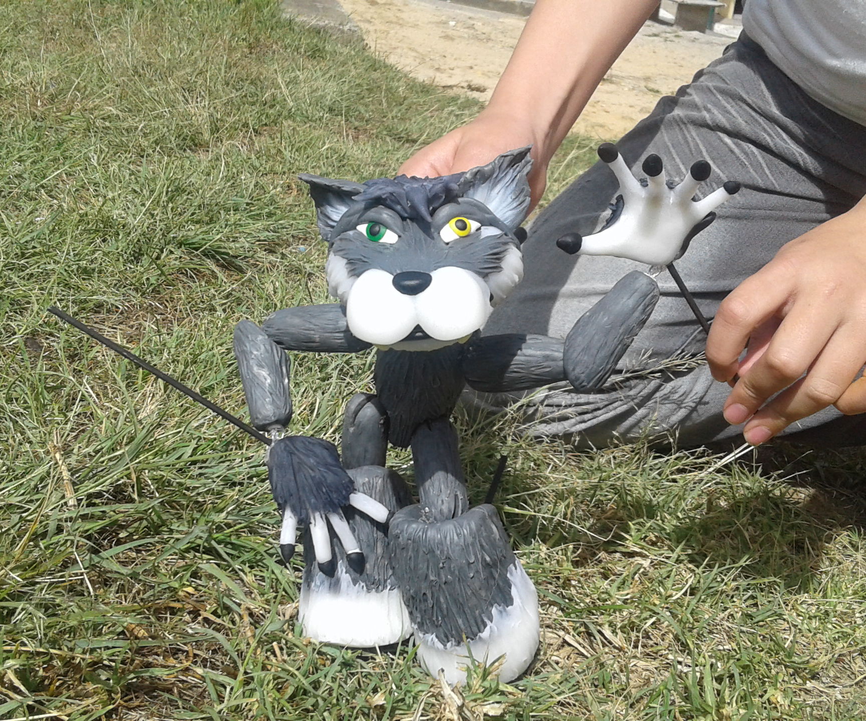 Stooge Table WEREWOLF Made in Cold Porcelain
