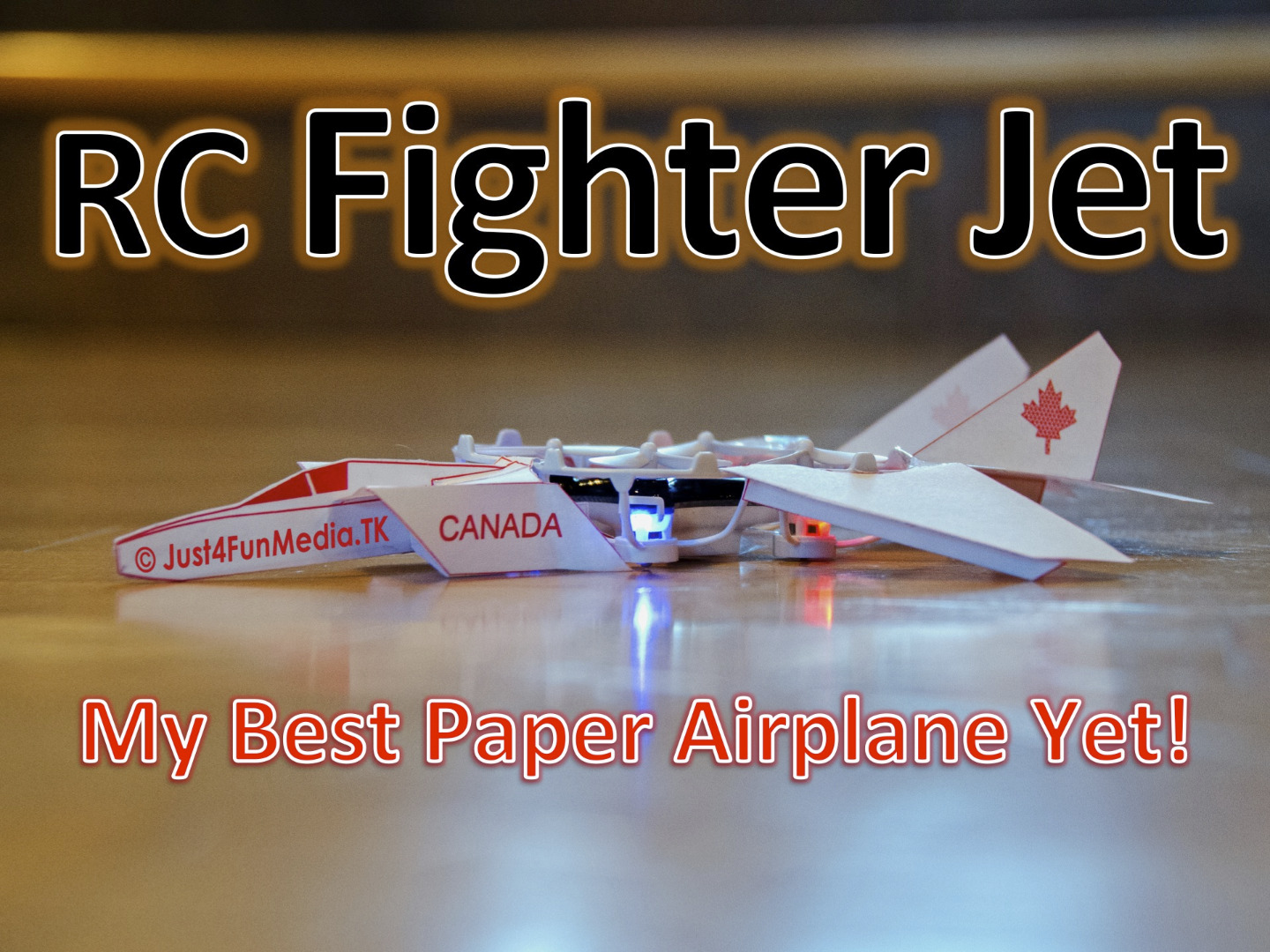 RC Paper Fighter Jet