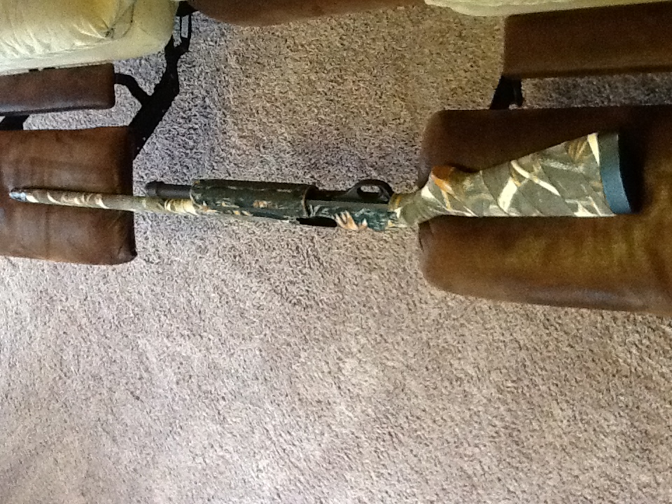 Waterfowl Pump Shotgun Camo