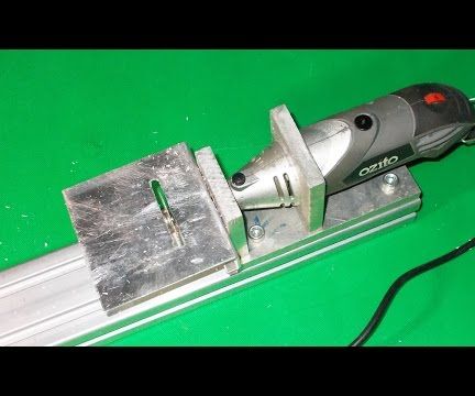 DIY Ozito Mini Wood Circular Table Jig Arrow Saw Cutting Machine