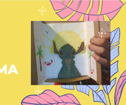 Stitch Diorama 
