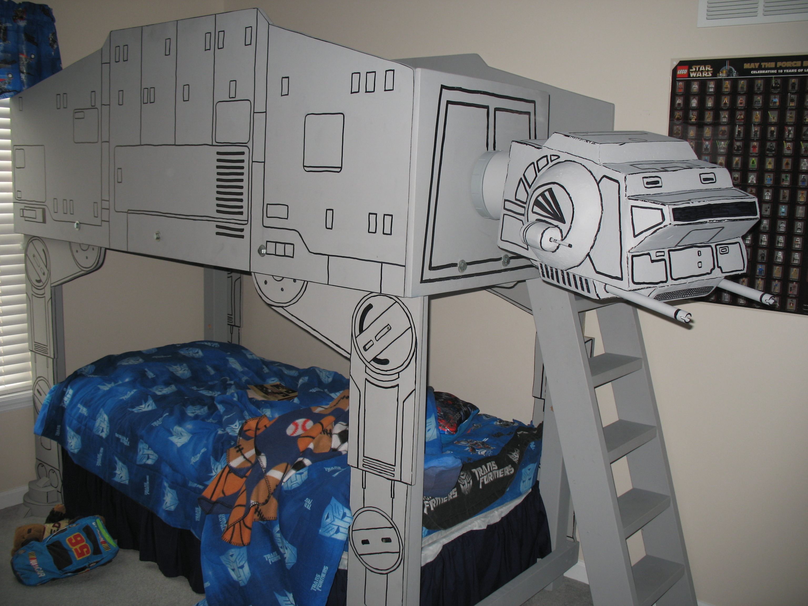 Star Wars AT-AT Imperial Walker Loft Bed