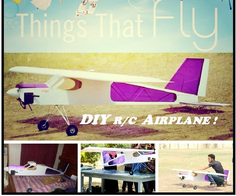 DIY Remote Control Airplane (23 cc Gas powered)