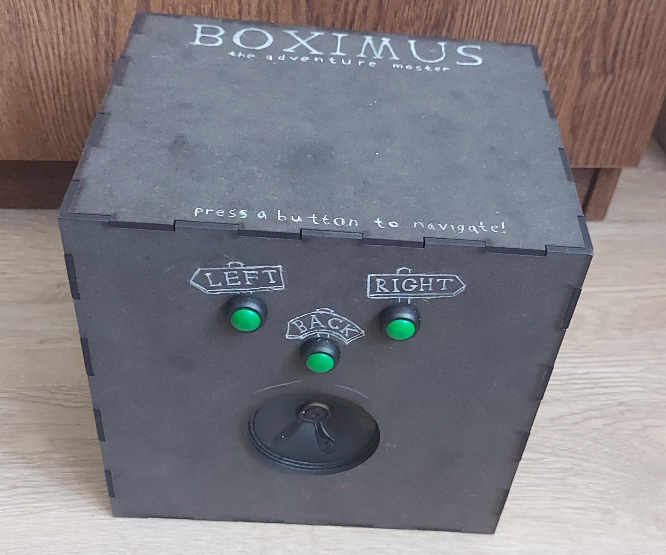 Boximus the Adventure Master