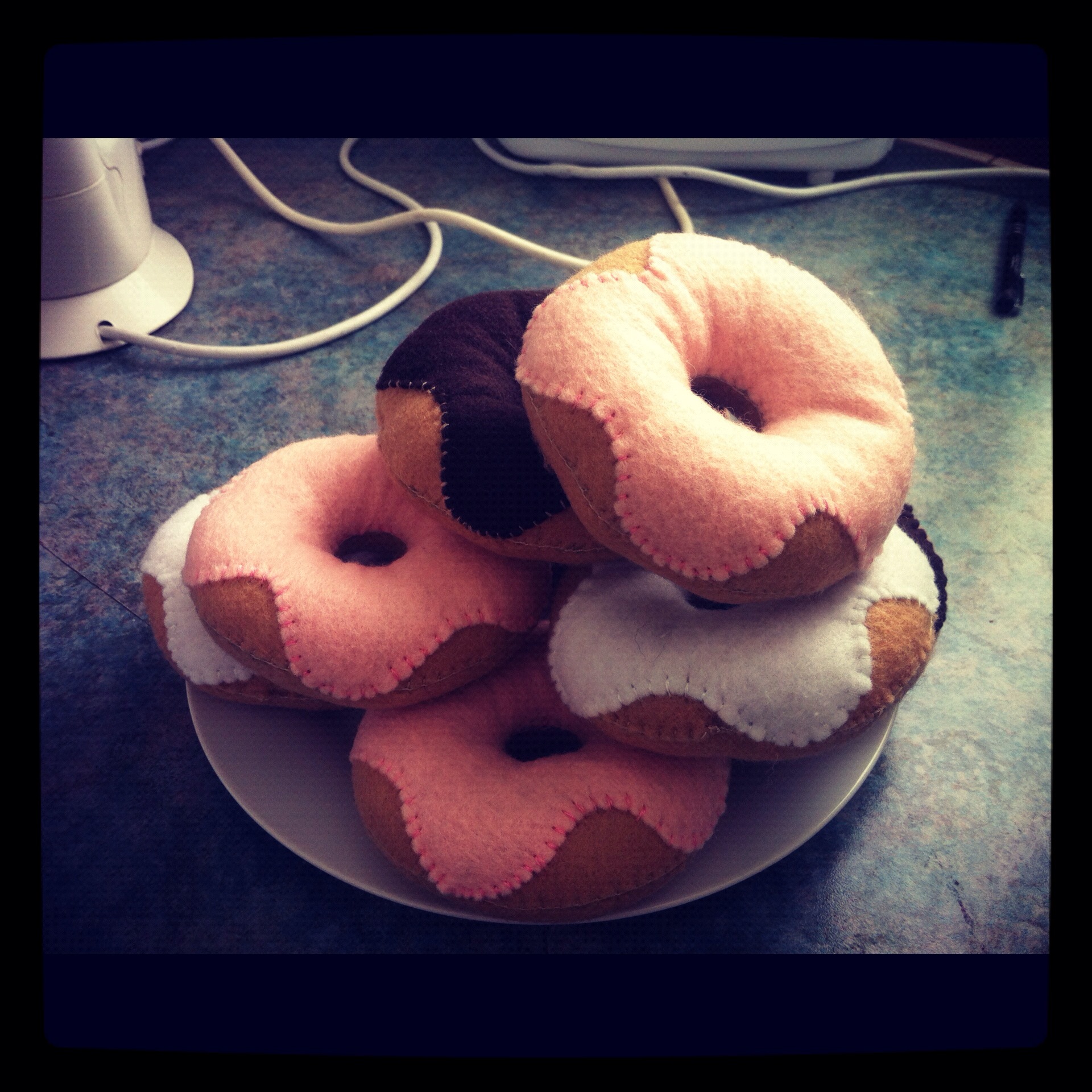 Felt Donut Plush How-