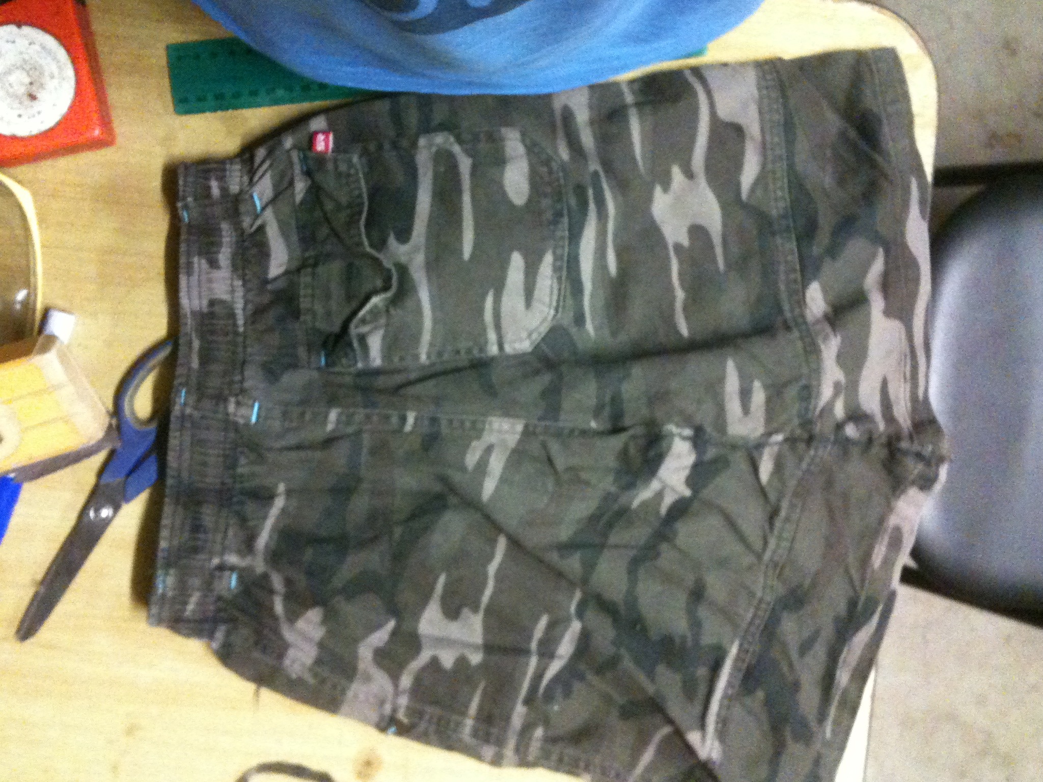 Shorts Into Carry Sack