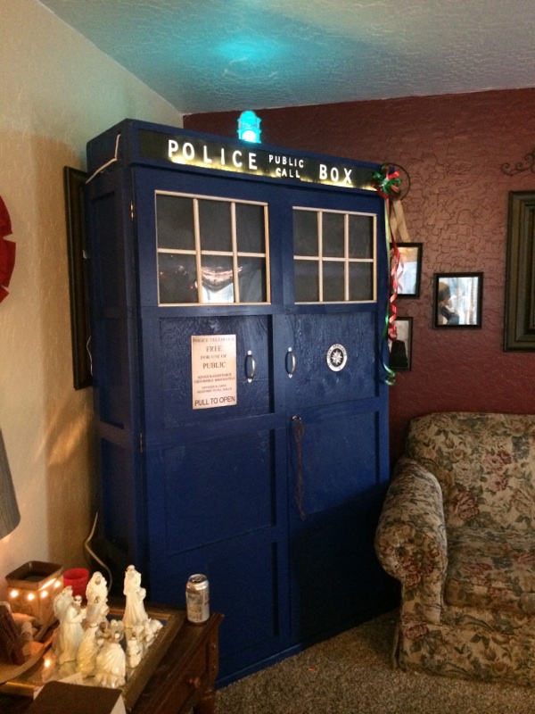 A Tardis Bookcase