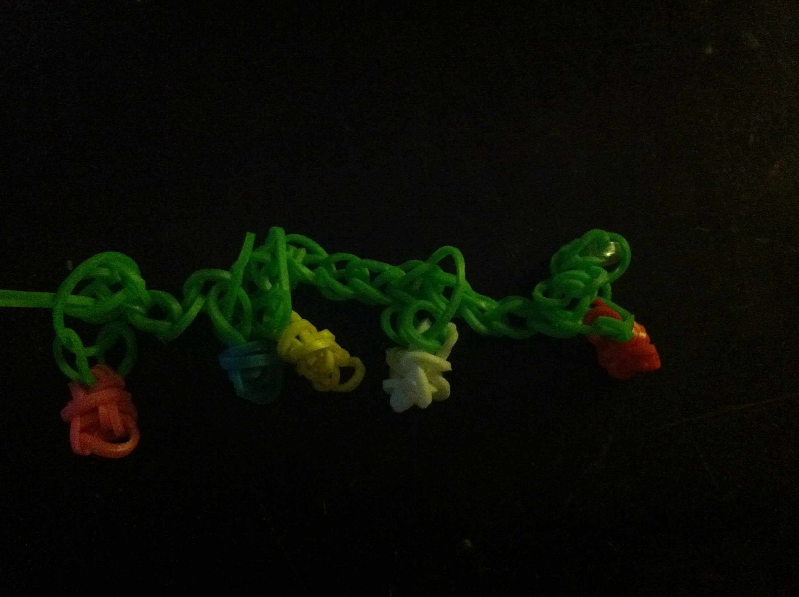 Rainbow Loom Rose Rings or Charms