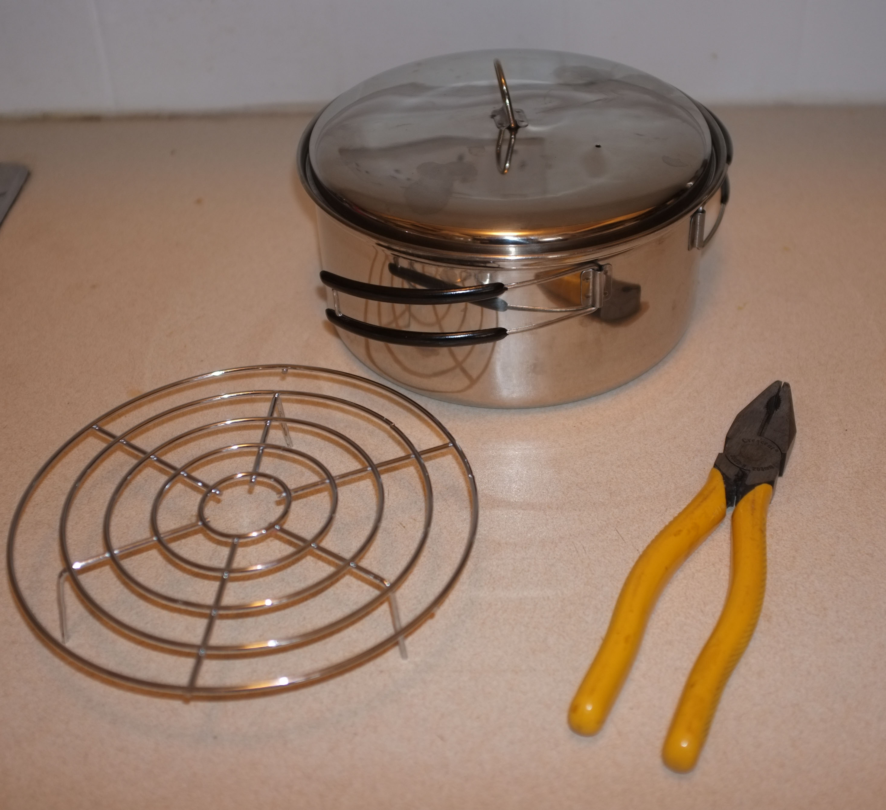 $20 Fish Smoker Attachment for Alcohol Camping Stove