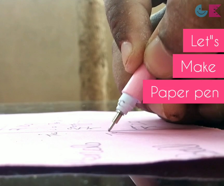 DIY Echo Friendly Paper Pen & Save the World