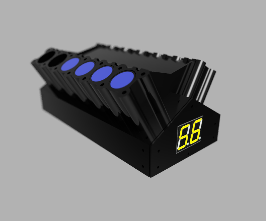 V12 Engine Clock