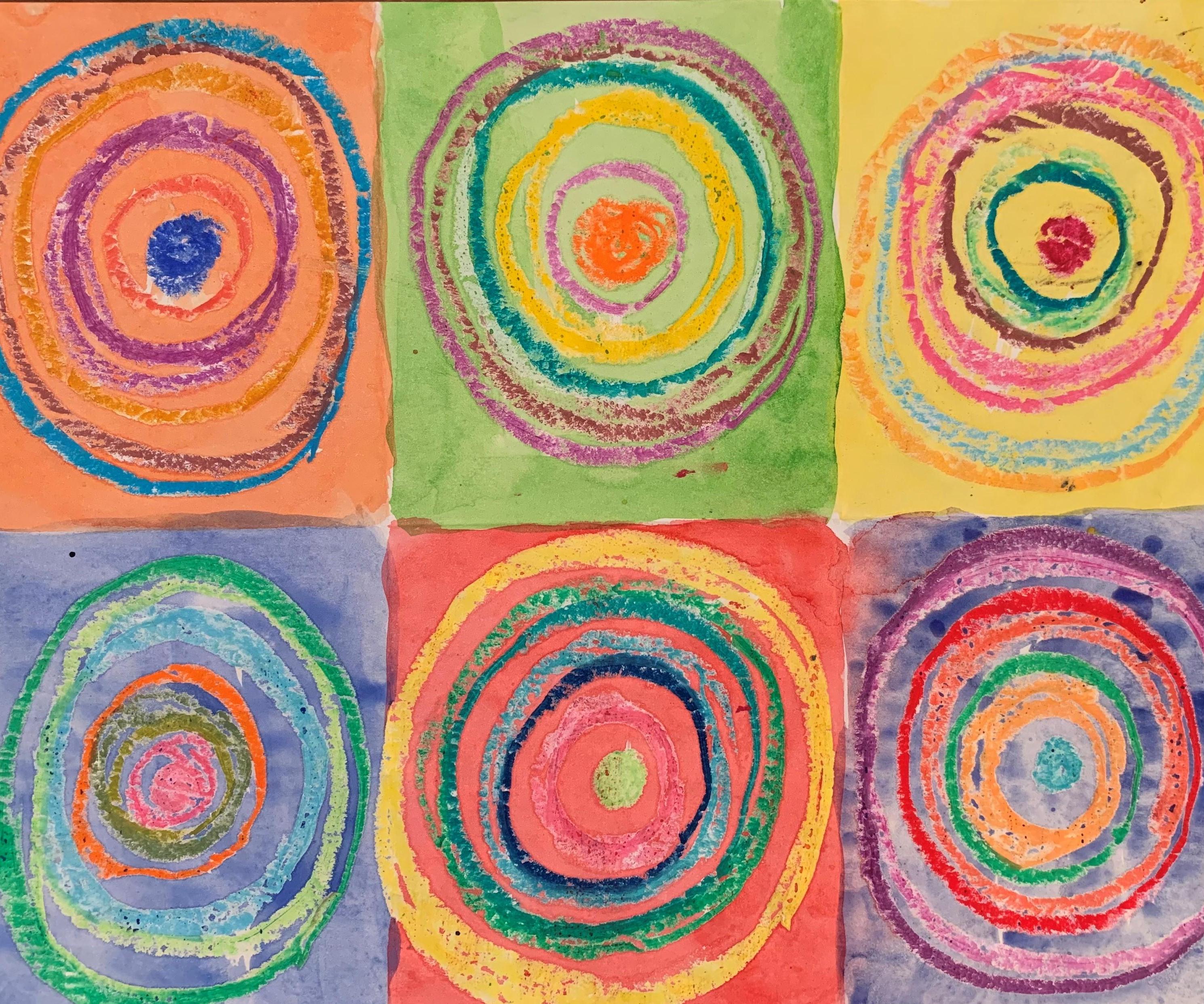 Preschool Art Lesson: Kandinsky's Circles