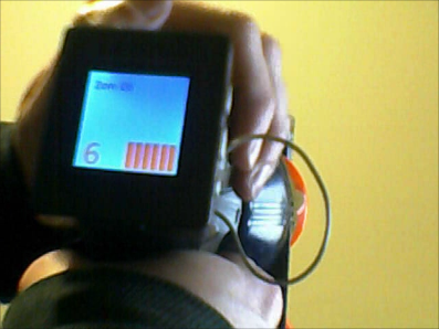 Simple Nerf Gun Shot Counter using a Keychain Photo Viewer