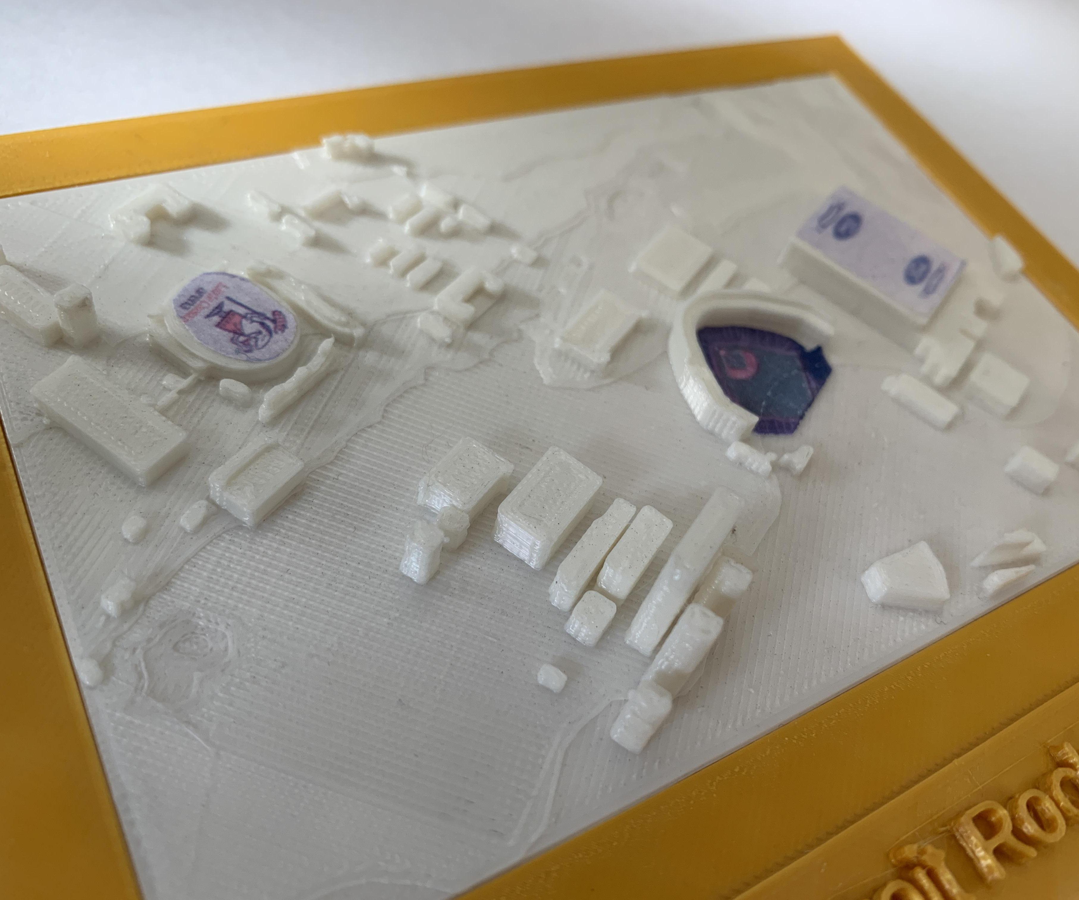 3D Printable City Maps