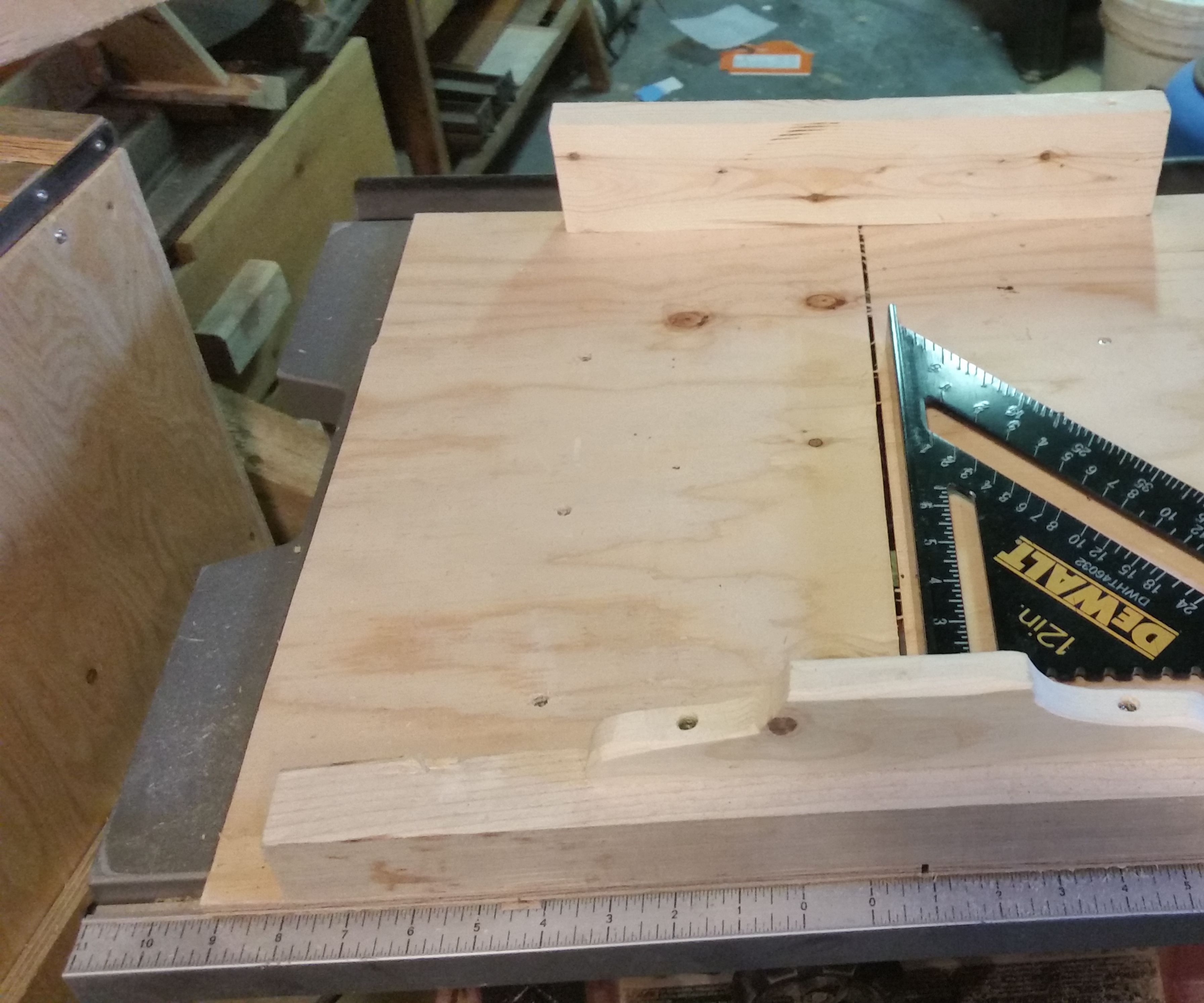 Table Saw Cross-cut Sled