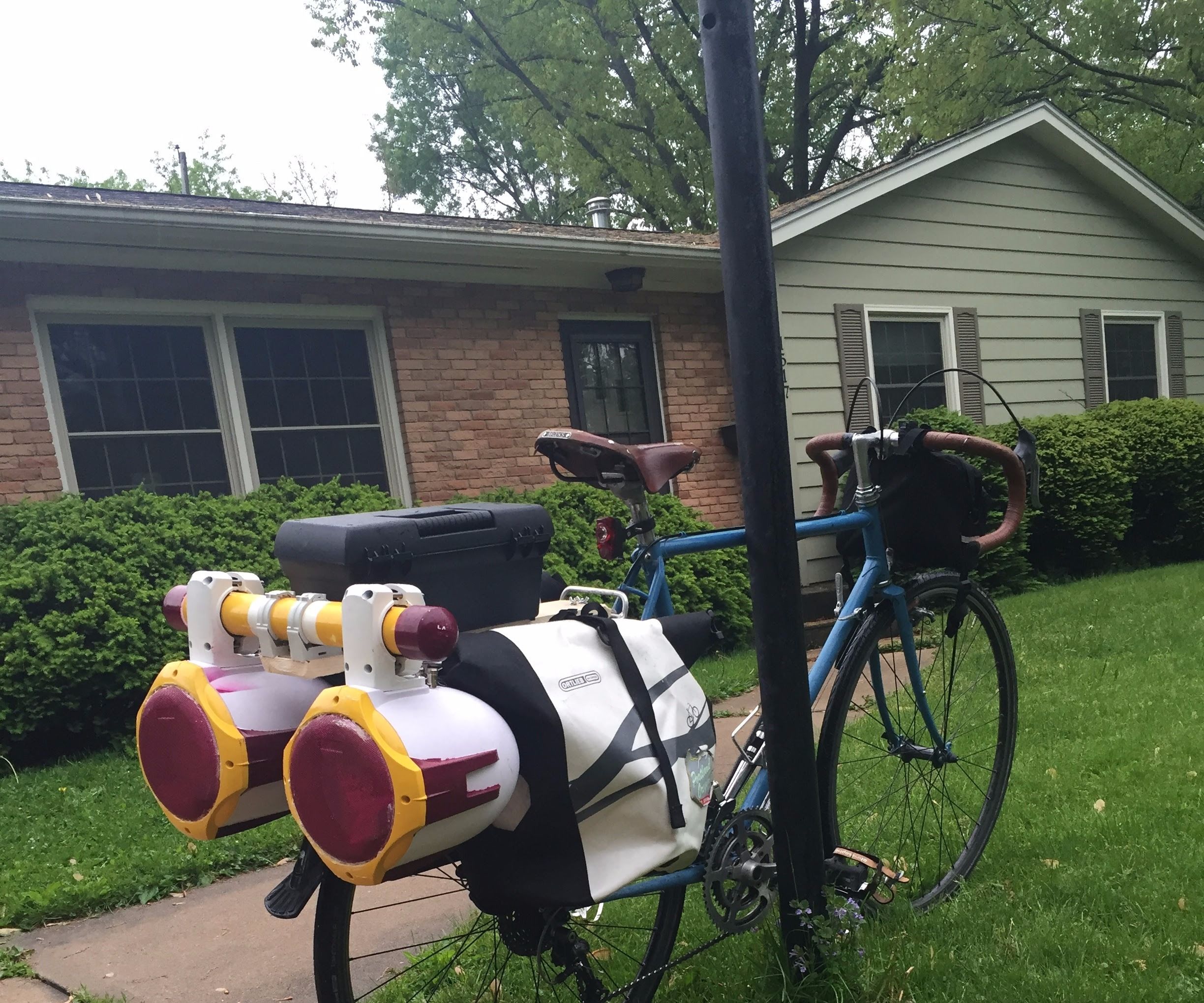 Portable Bike Speaker Sound System
