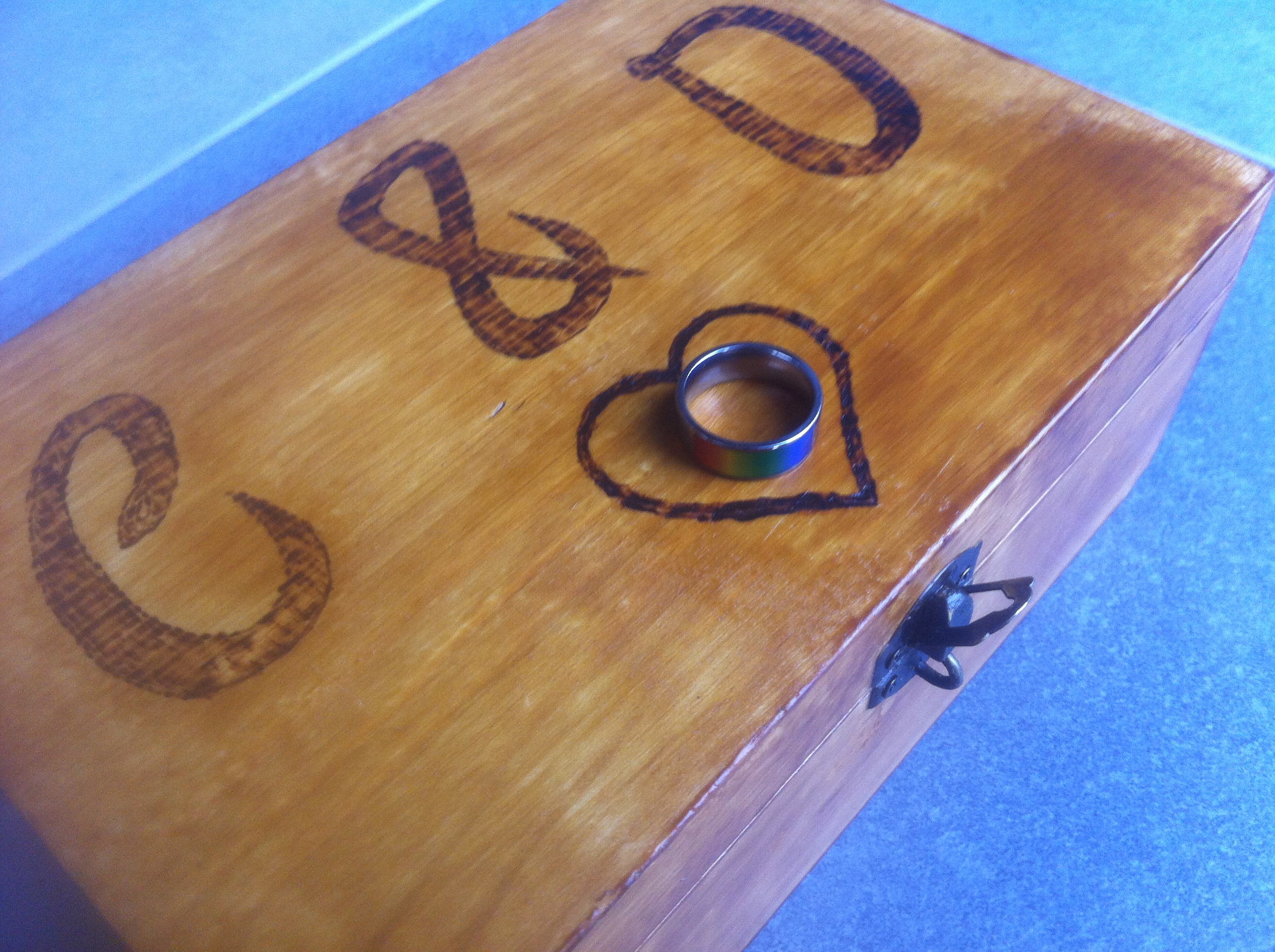 NFC Ring Lock Box