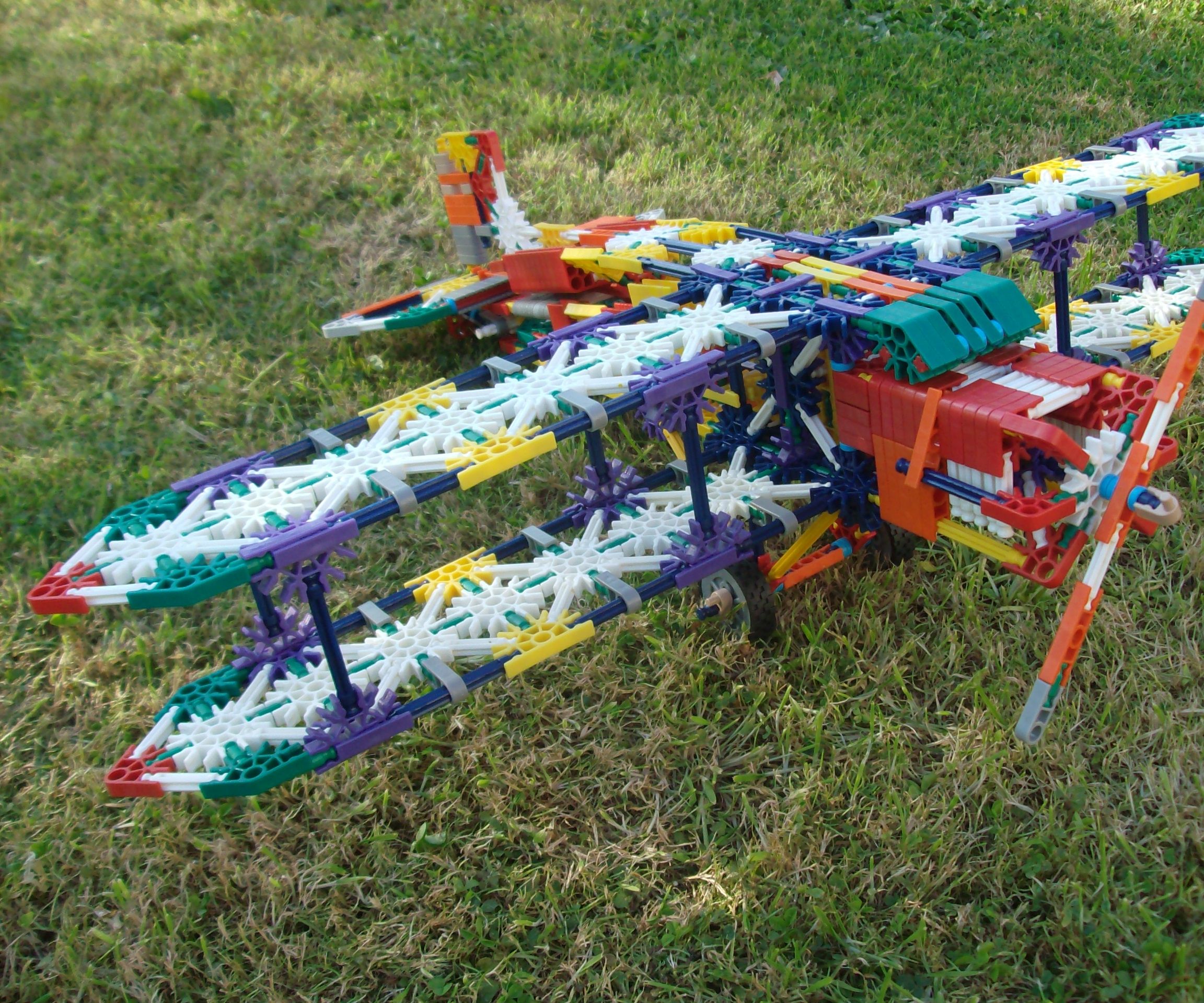 K'nex - Biplane Instructions