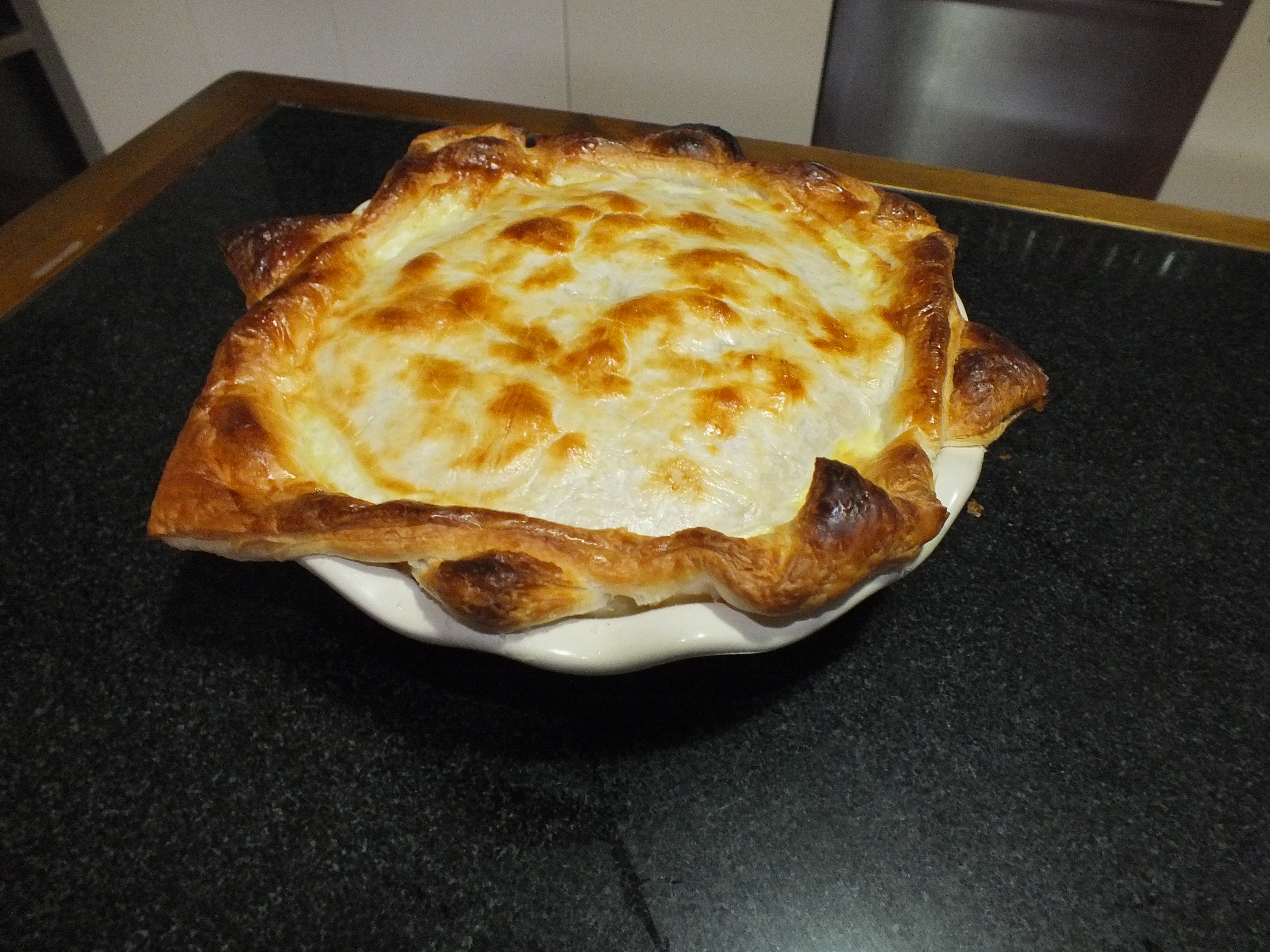 Chicken Leftovers Pie