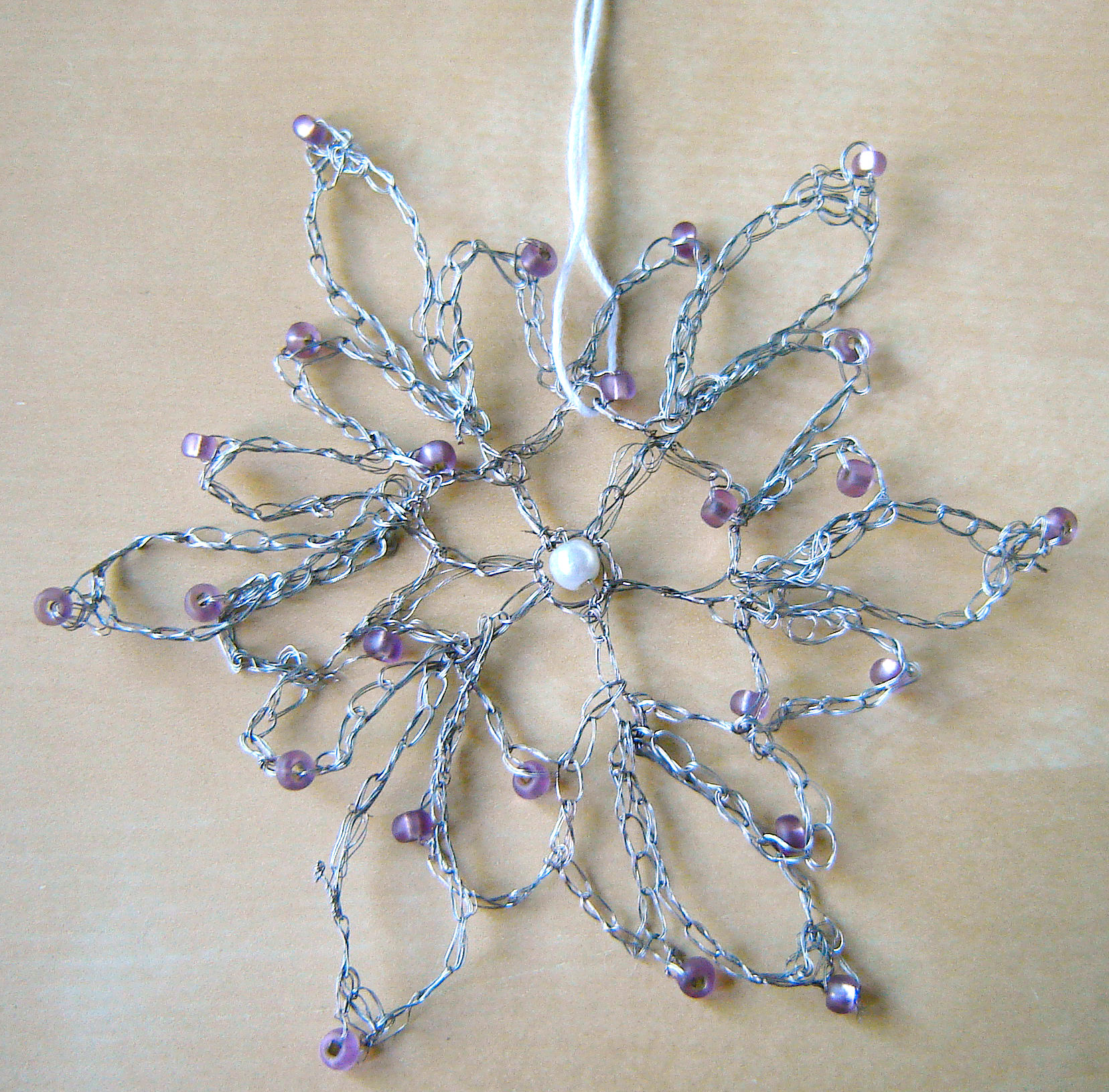 Wire Snowflake