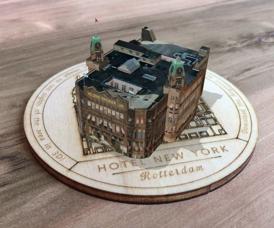 CityCoaster - Build Your Own Augmented Reality Coaster for Your Business (TfCD)