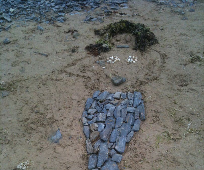 Mermaid in the Sand
