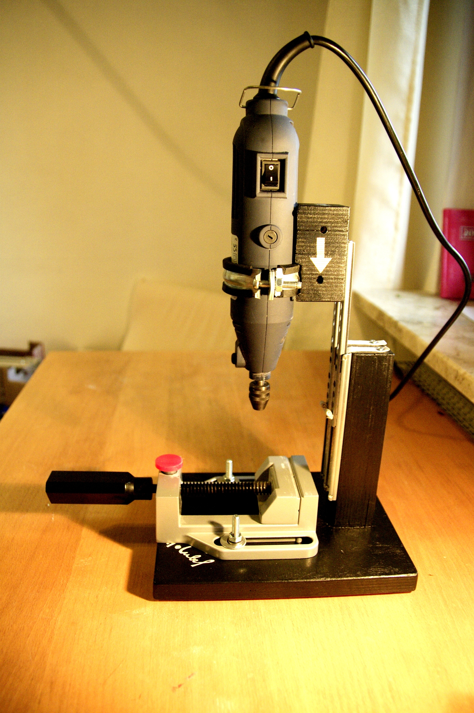 Easy Drill Stand for Rotary Tool